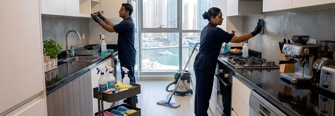 Move-Out Kitchen Cleaning in Sharjah