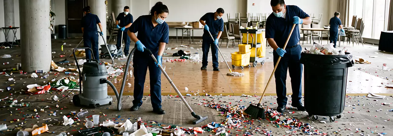 After the Event Cleaning Service in Ajman