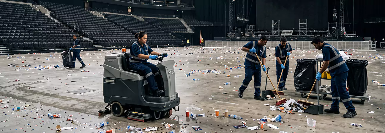 Concert Cleaning Service in Ajman