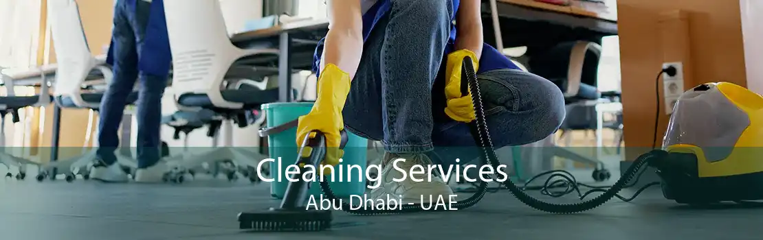 Cleaning Services Abu Dhabi - UAE